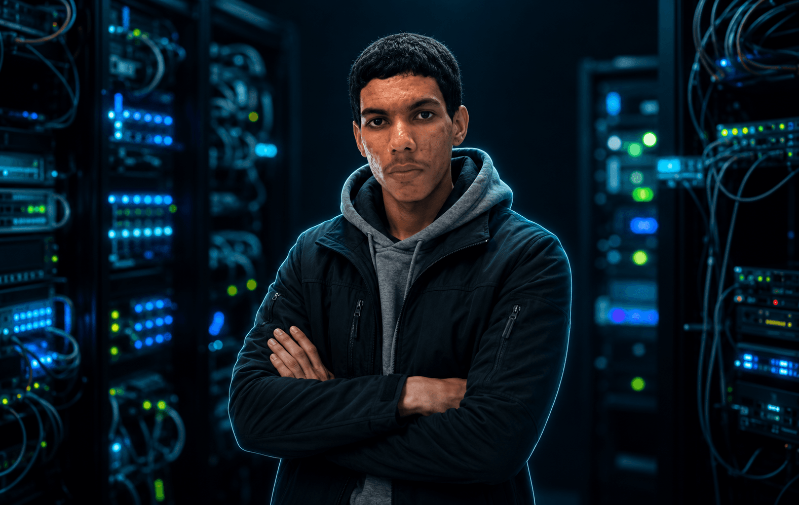 Portrait of Badr Ben Rabbar, Digital Infrastructure Specialist from Morocco
